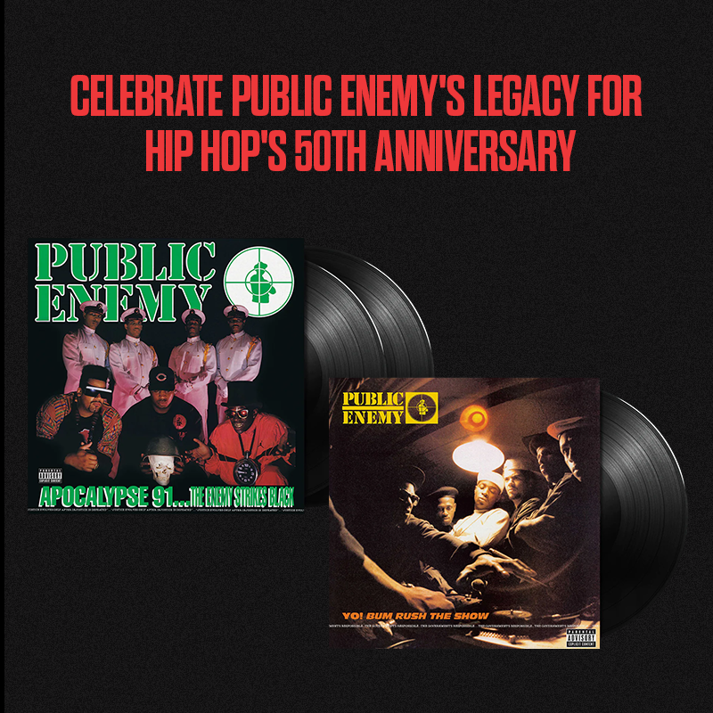 Celebrate Public Enemy's Legacy for Hip Hop 50th's Anniversary