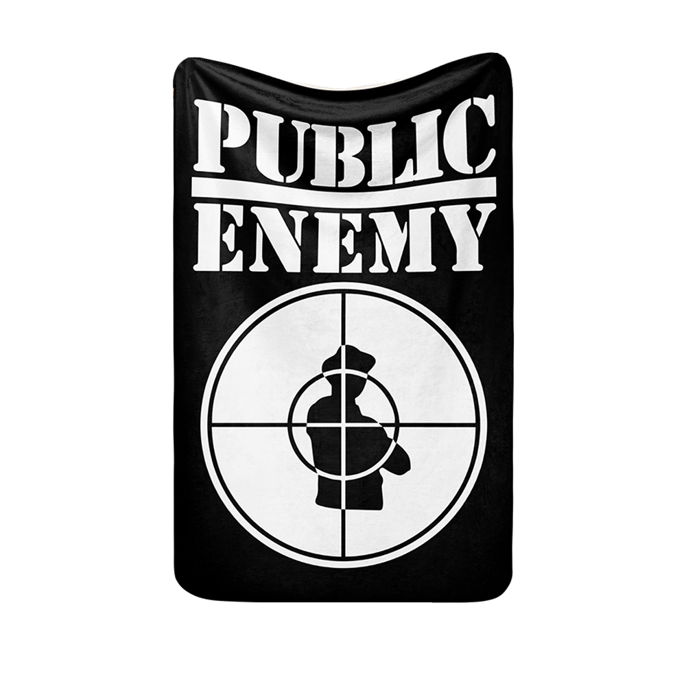 Public Enemy Logo Blanket