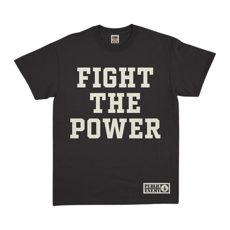 Fight The Power Text T-Shirt