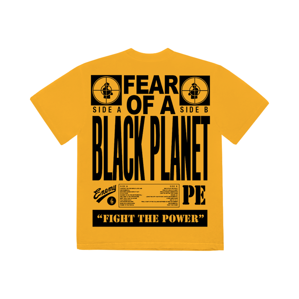 FEAR OF A BLACK PLANET T-SHIRT Back