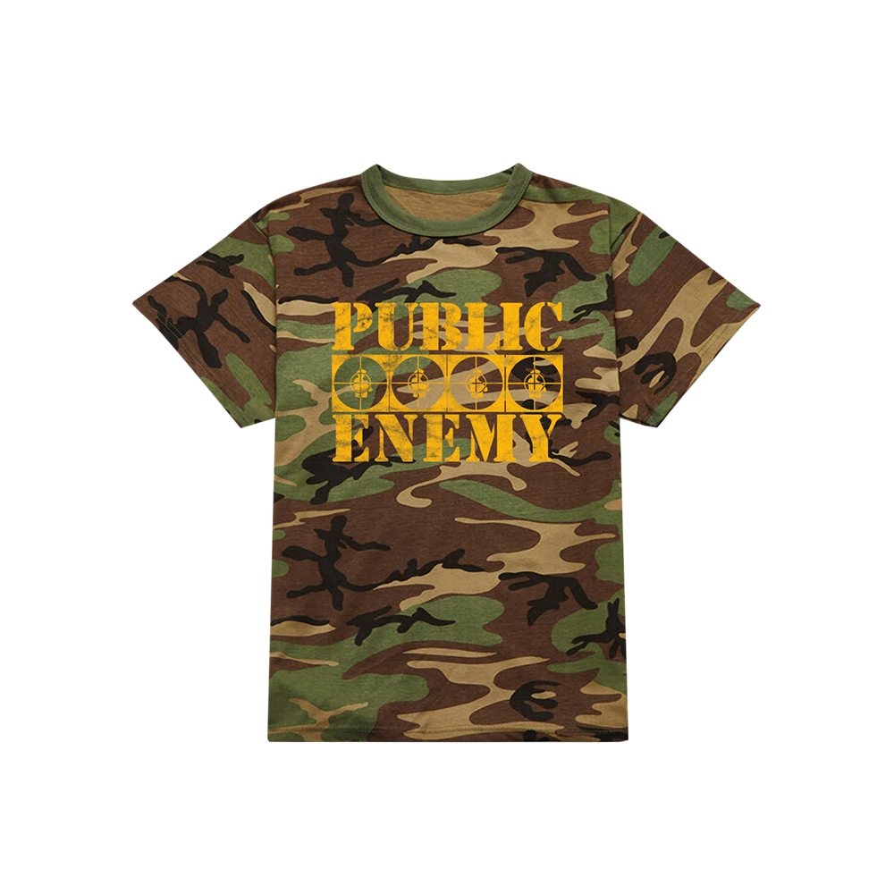 PUBLIC ENEMY CAMO T-SHIRT – Public Enemy Official Store